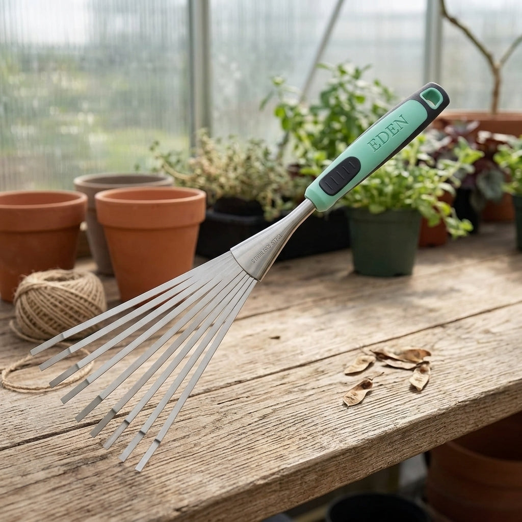 16" Stainless Steel Hand Rake
