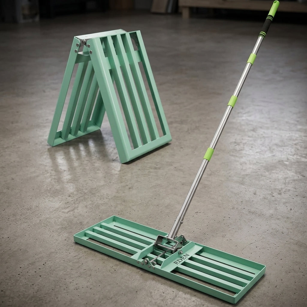   30-inch stainless steel lawn leveling rake