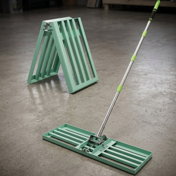   30-inch stainless steel lawn leveling rake