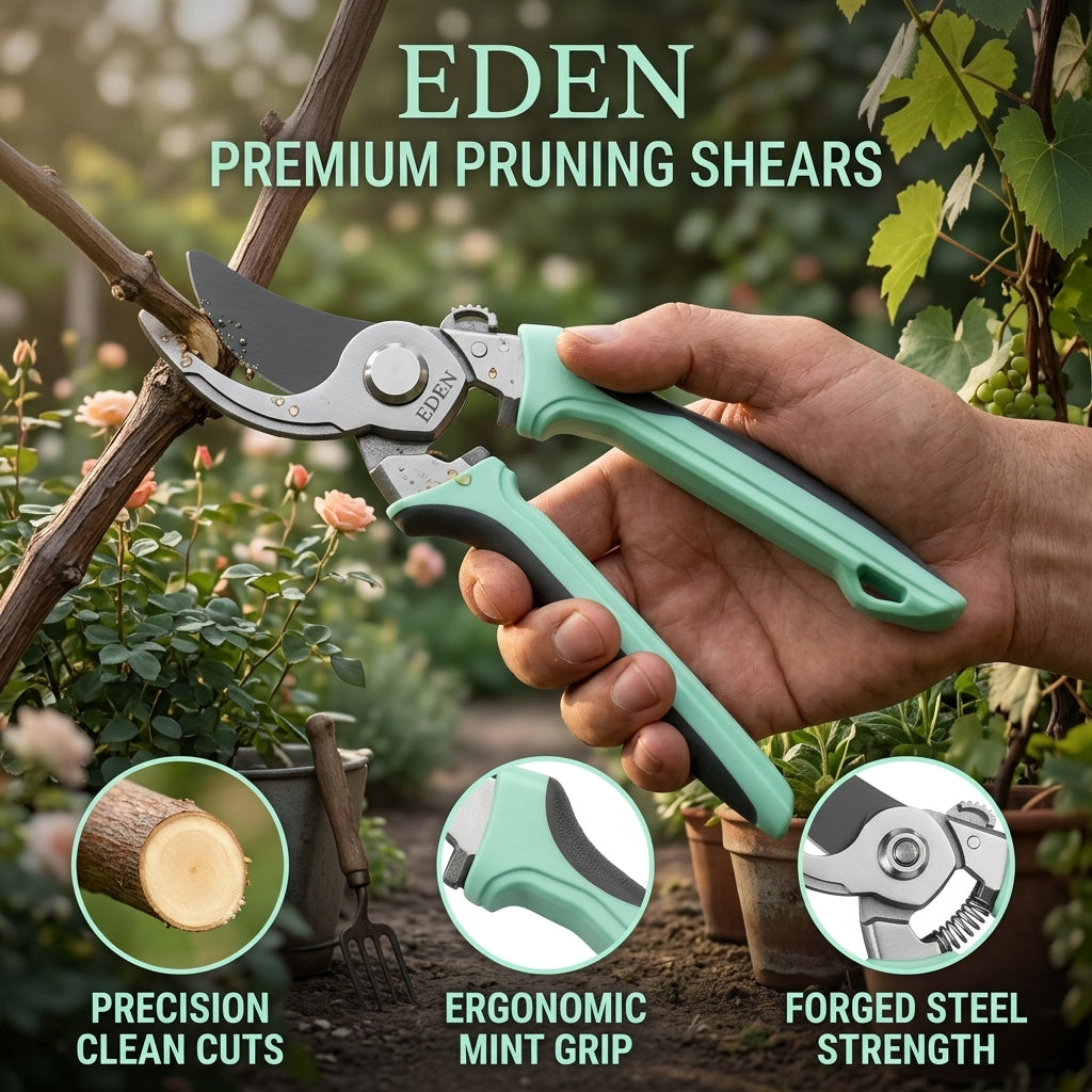   8-inch bypass garden pruner