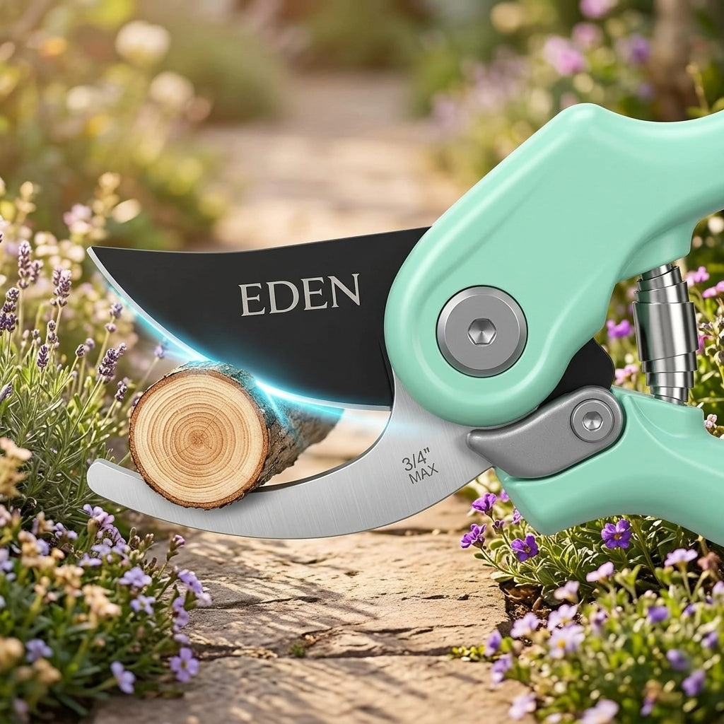  3/4-inch bypass garden clippers